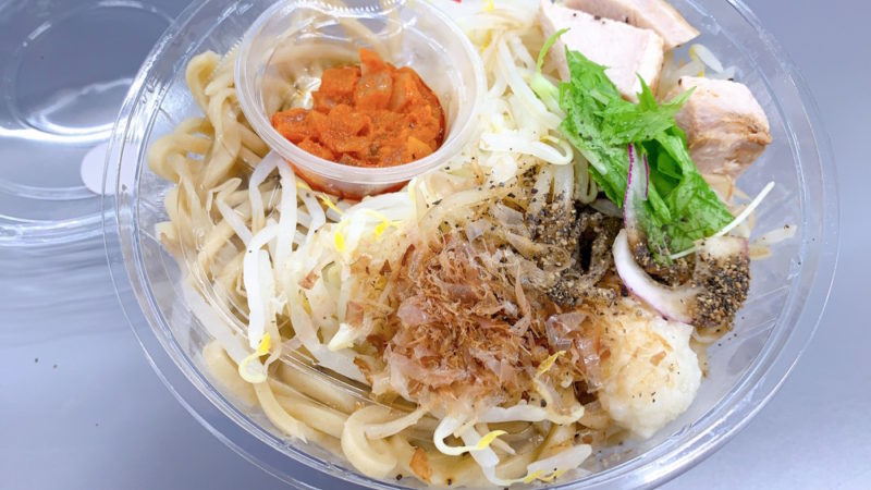 冷し豚中華を開封